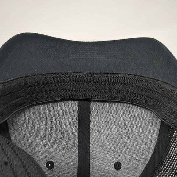 Tree Flag Fitted Mesh Back Trucker Hat Black XL Outdoor Columbia - Picture 8 of 9